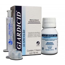 Giardicid Suspensão - 50ml Giardicid Suspensão - 50ml